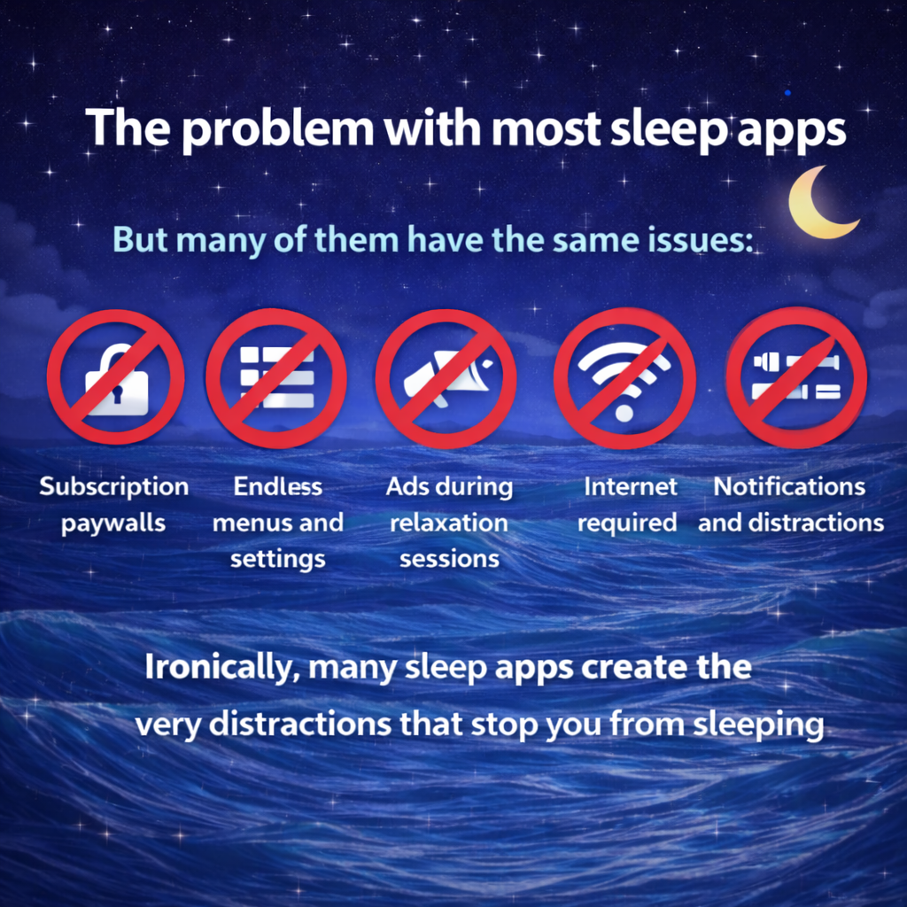 The problem with most sleep apps